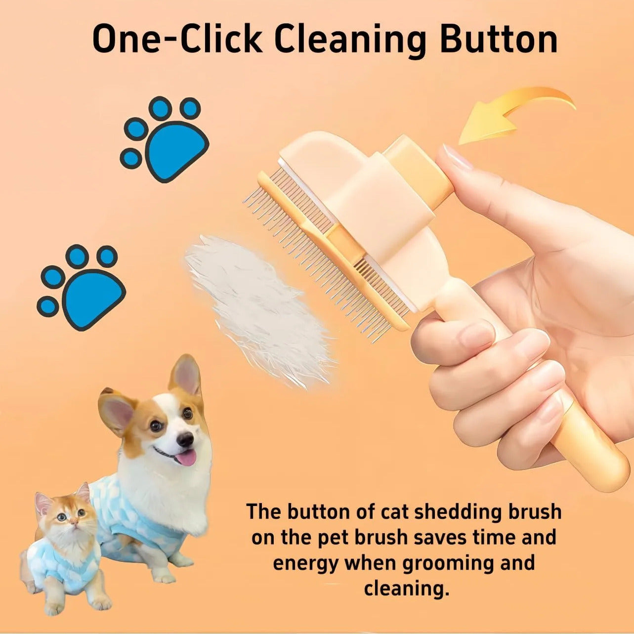 Pet Hair & Flea Comb